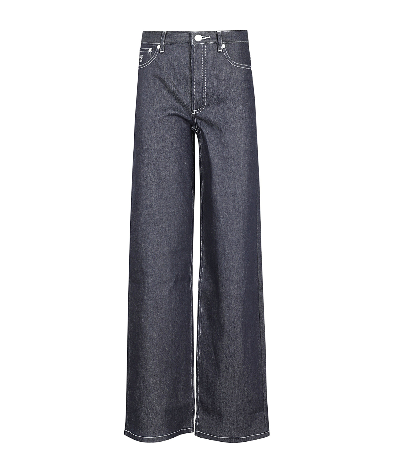 Apc X Katie Holmes Wide-leg Jeans In Black