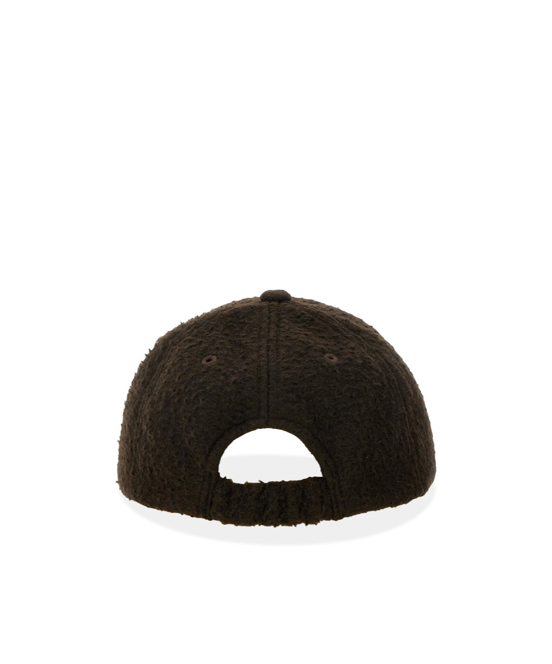 Apc A.p.c. Logo Patch Brushed Cap In Black