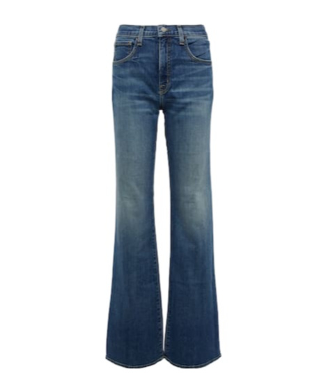 Nili Lotan Flared Jeans In Blue