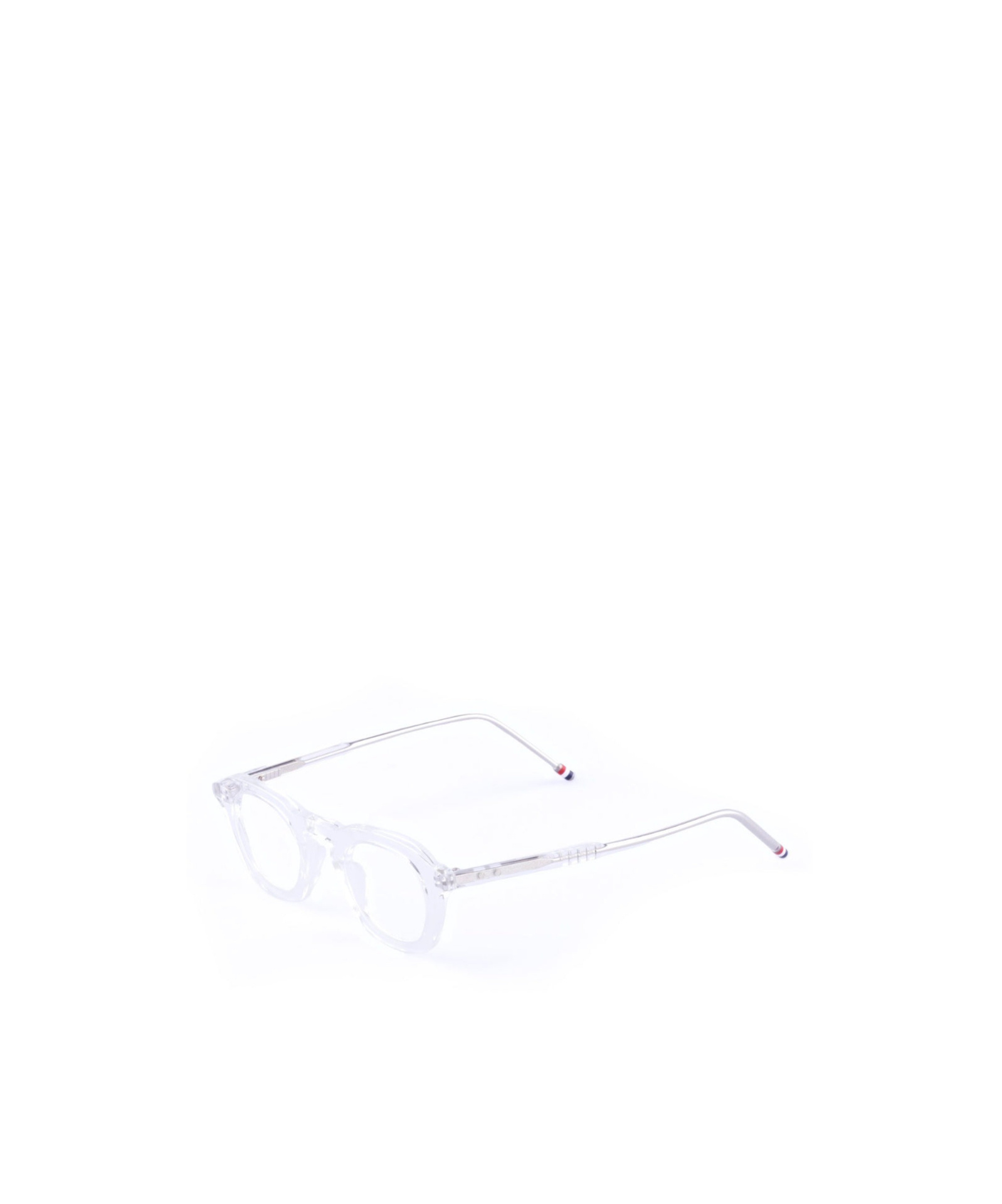 Thom Browne Logo Flat Mirror In White
