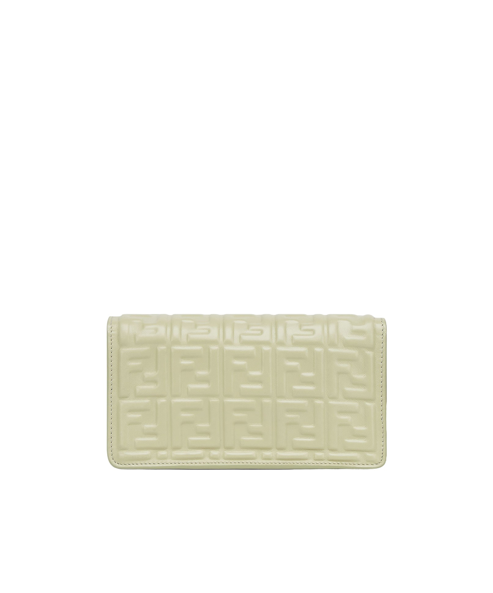 Fendi Wallet On Chain Baguette In Nude