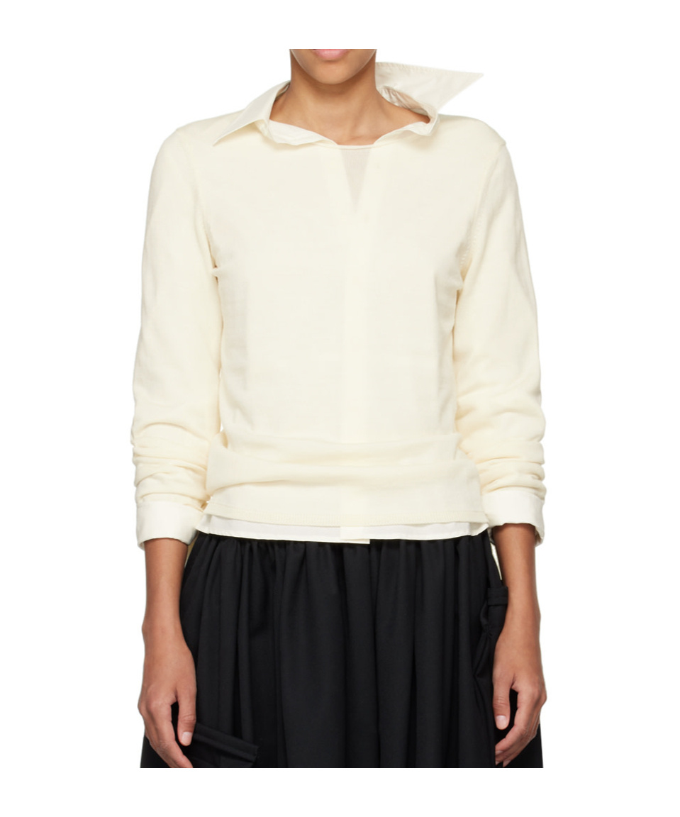 Comme Des Garçons Long-sleeved Sweater