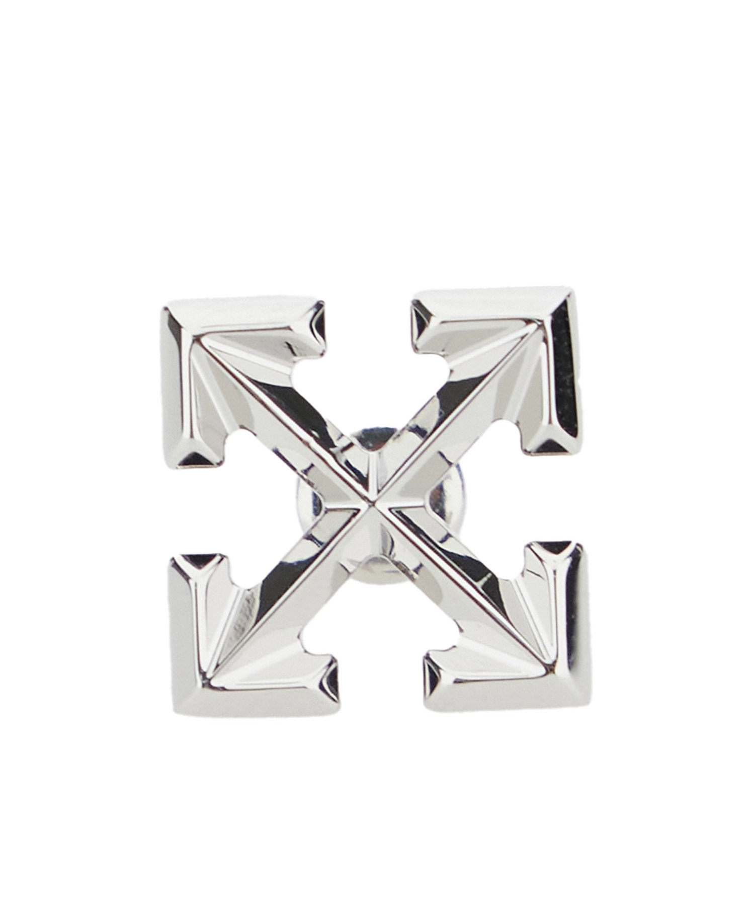 Off-white Men Arrow Mono Earring In Metallic