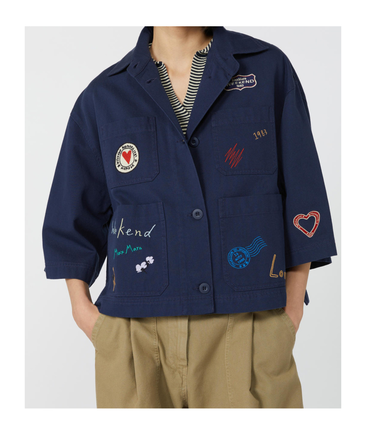 Weekend Max Mara Pocket Casual Jacket