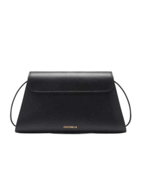 Shop Coccinelle Small Dew Clutch Bag In Black