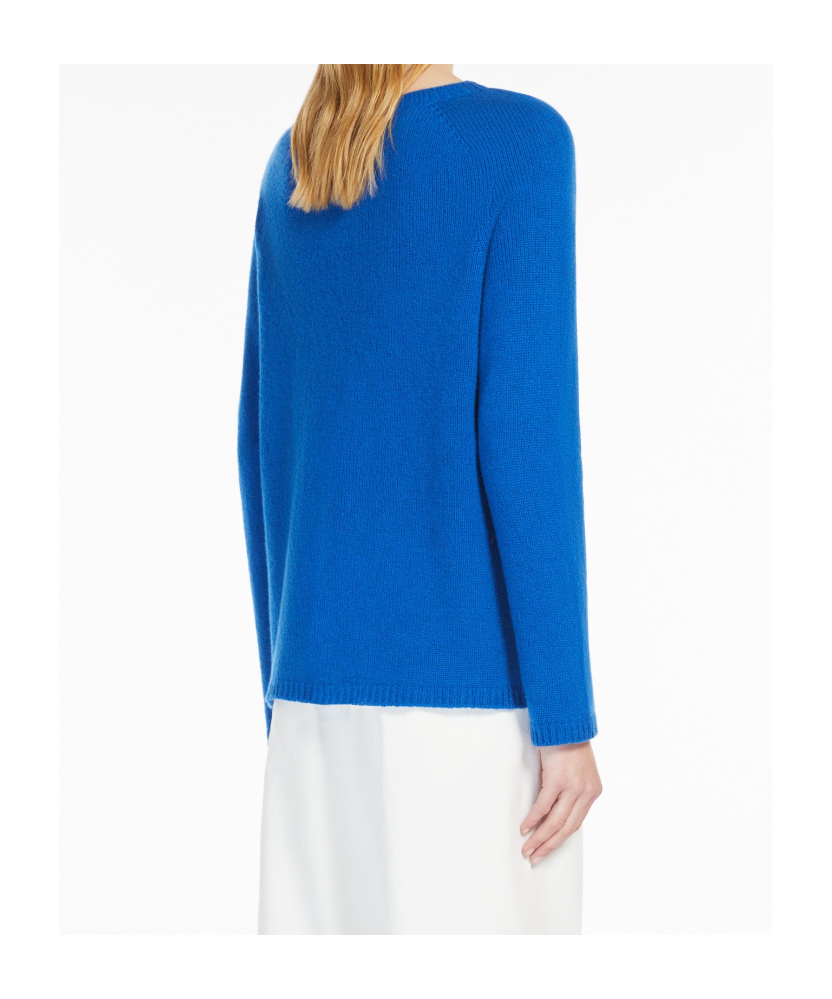 Max Mara Wool And Cashmere Sweaters In Blue