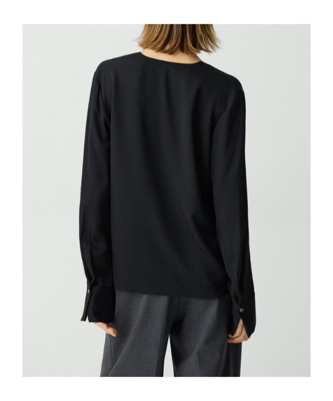 Theory Long Sleeve T-shirt In Black