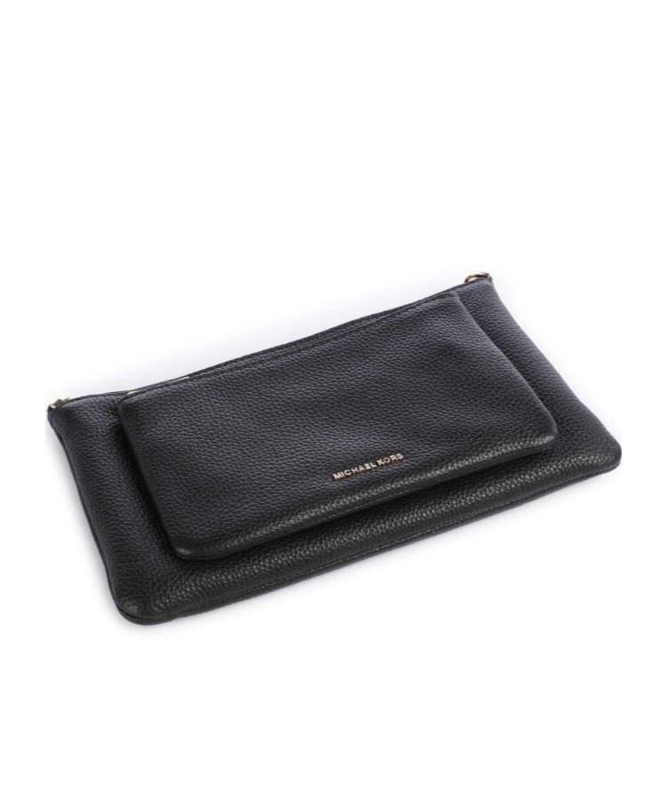 Michael Kors Michael Jet Set Medium Shoulder Bag In Black