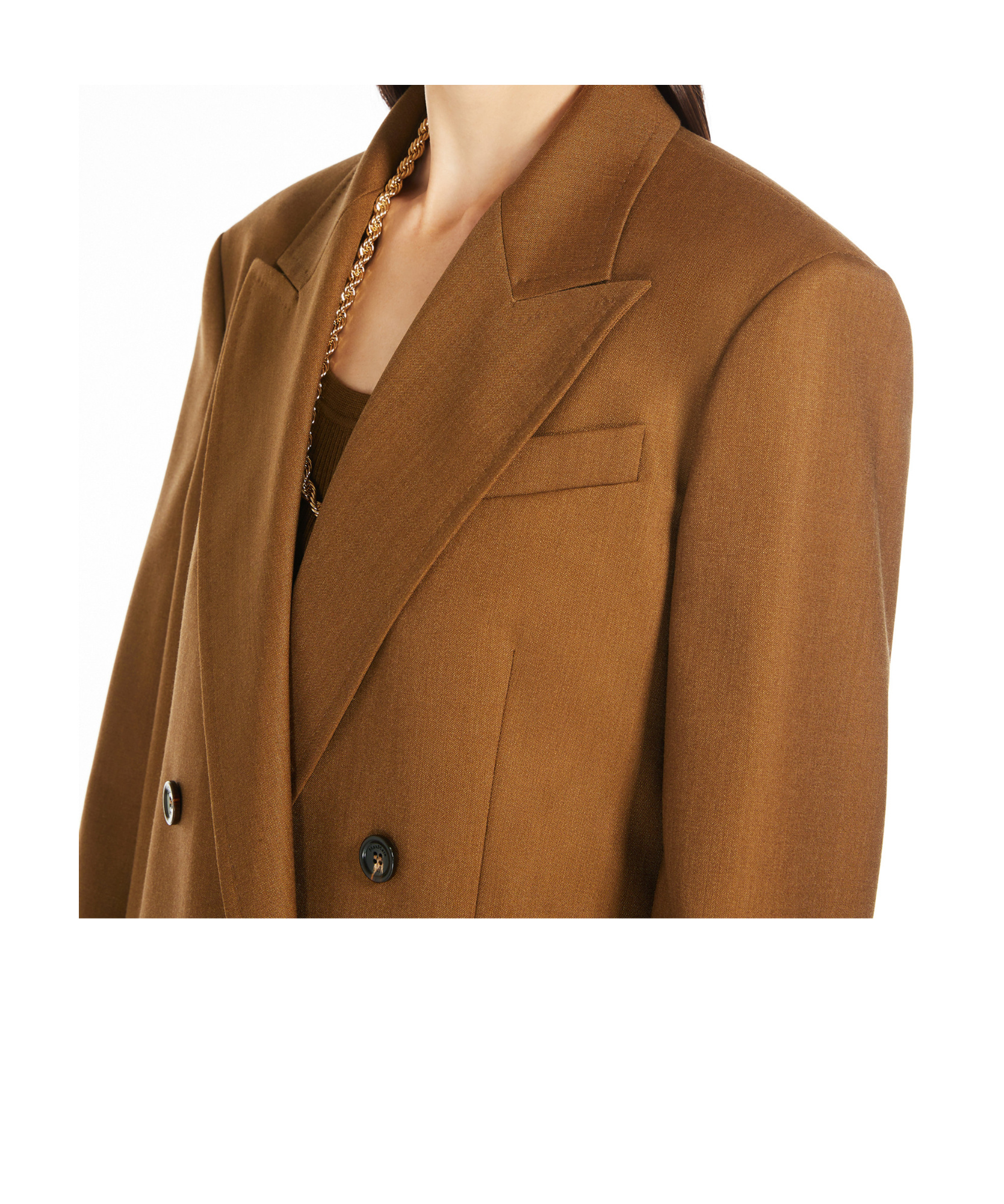 Max Mara Olympia Jackets Brown In Brown