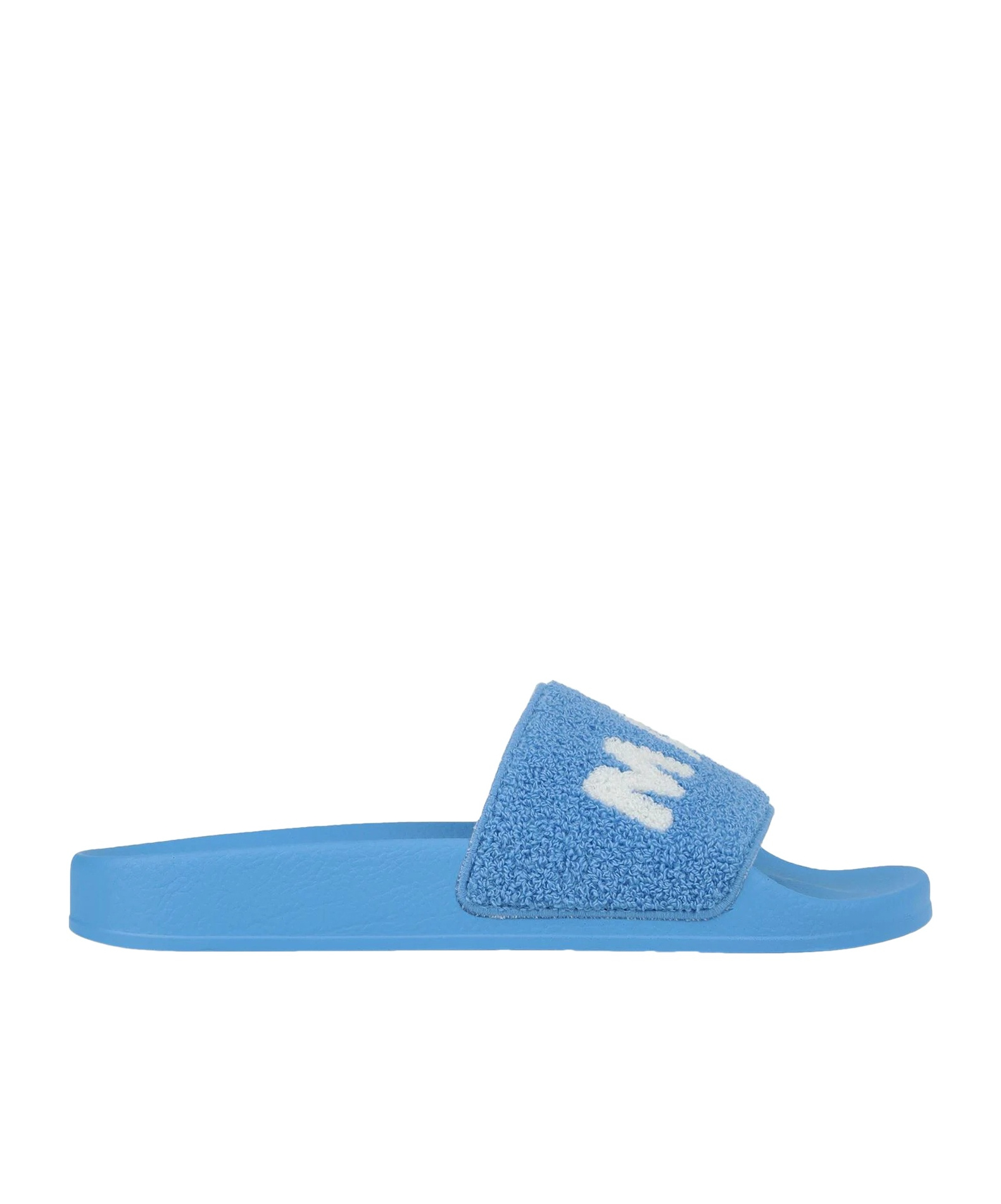 Marni Printed Slides In Blue