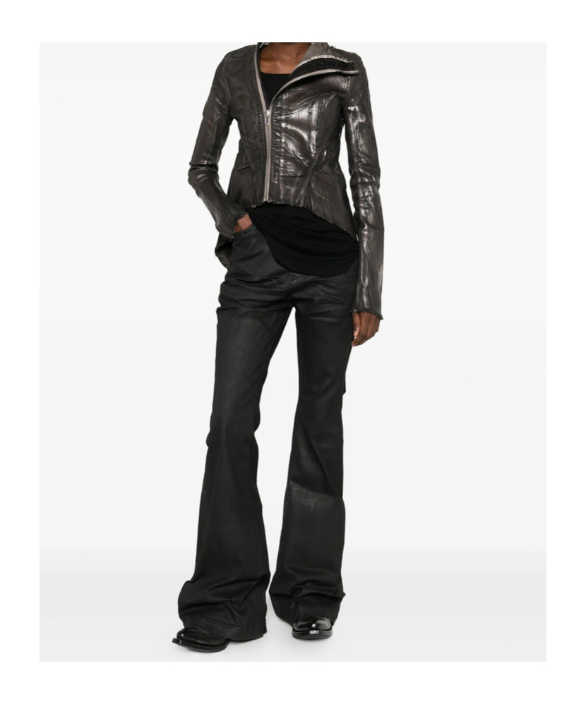 Rick Owens Drkshdw Five-pockets Jeans In Black