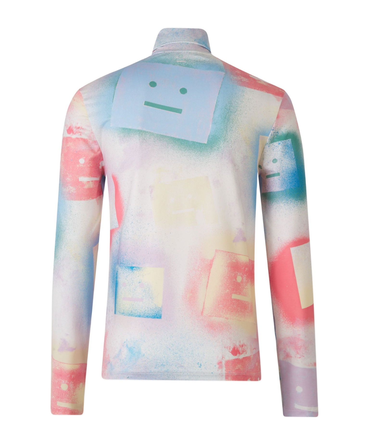 Shop Acne Studios Facial Pattern T-shirt In White