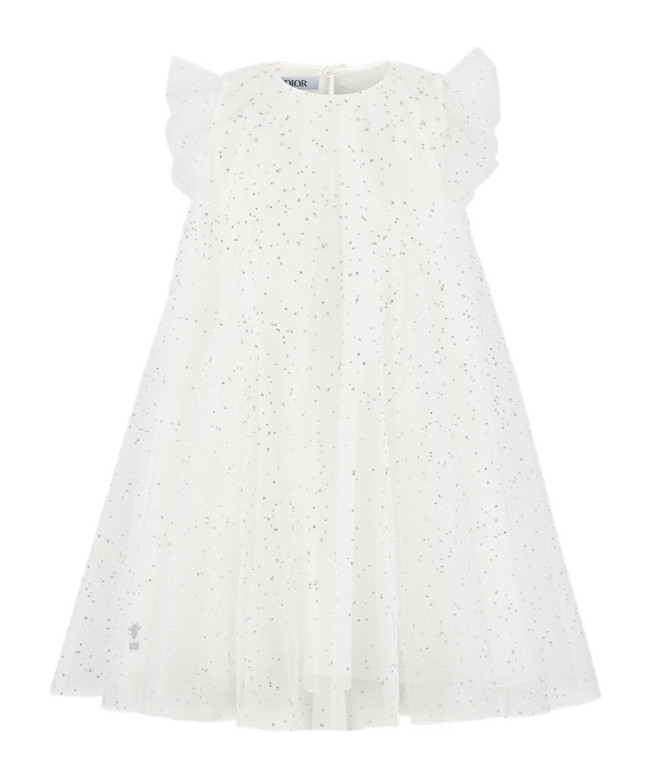 Dior Flared Dress In White