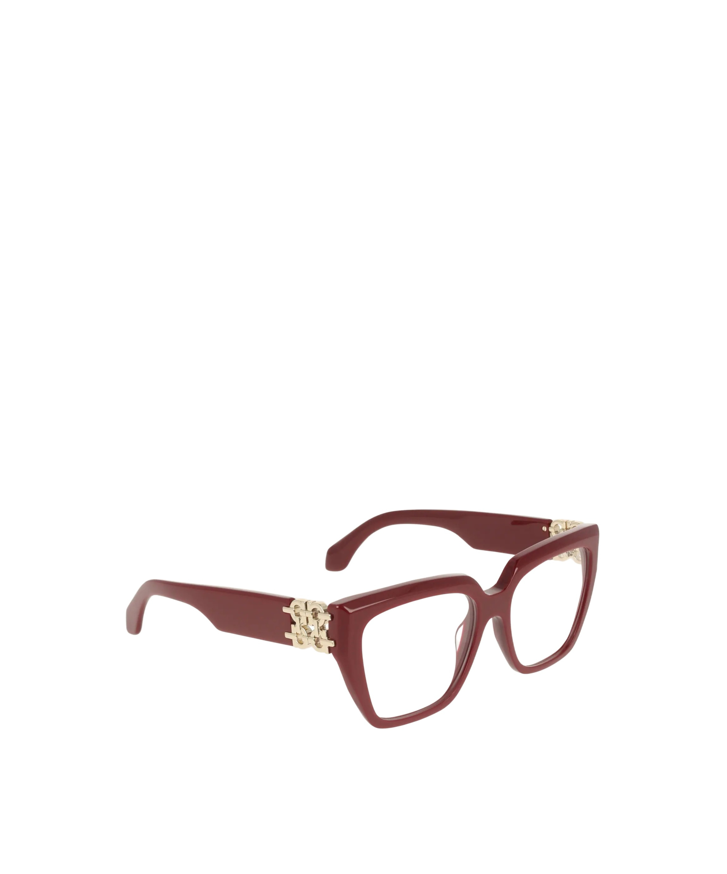 Ferragamo Optical Glasses In Burgundy