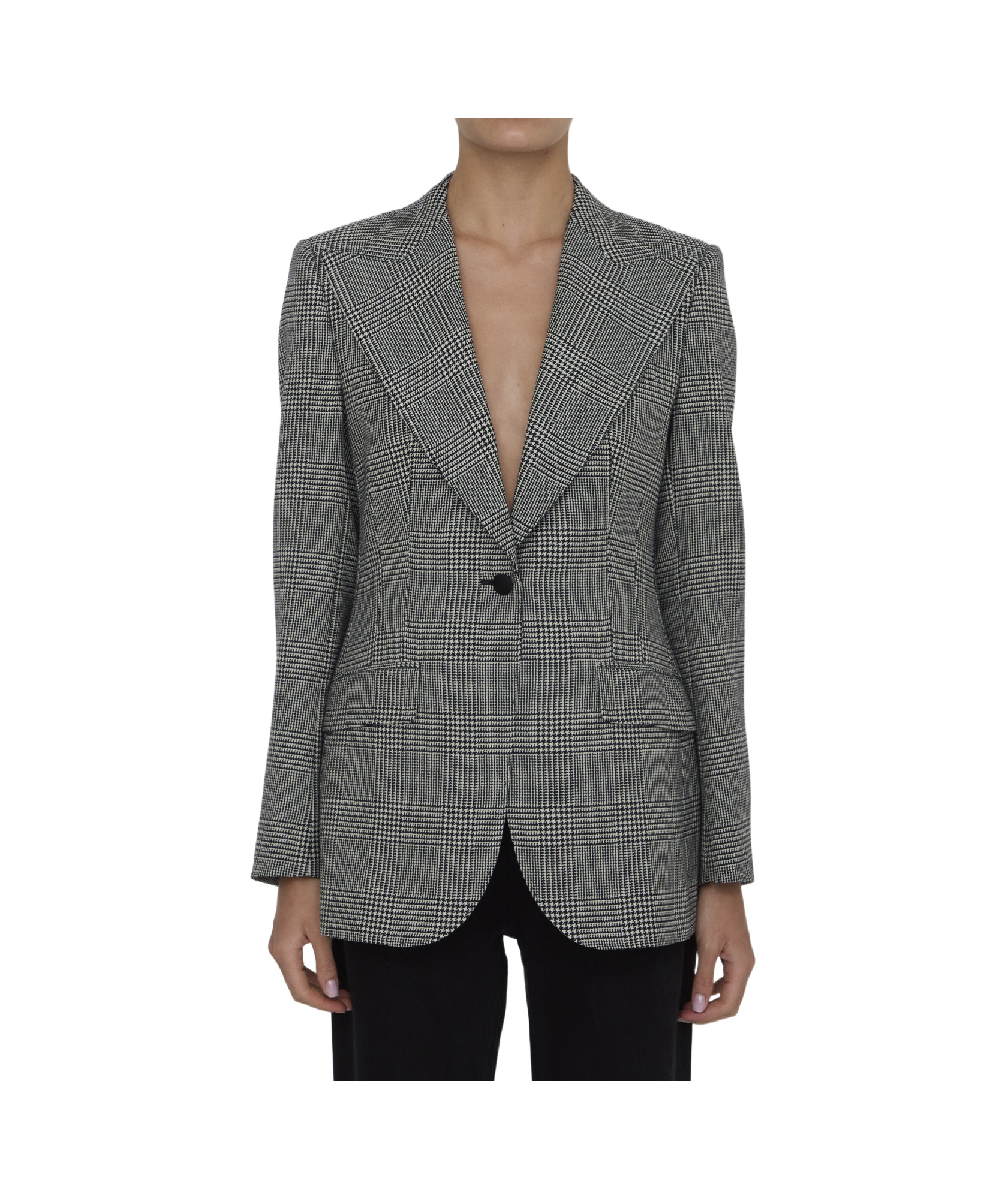 Dolce & Gabbana Single-breasted Blazer In Black