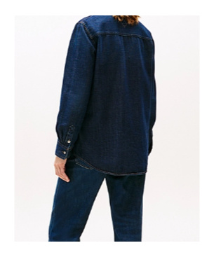 Tommy Hilfiger Regular Fit Denim Shirt In Blue