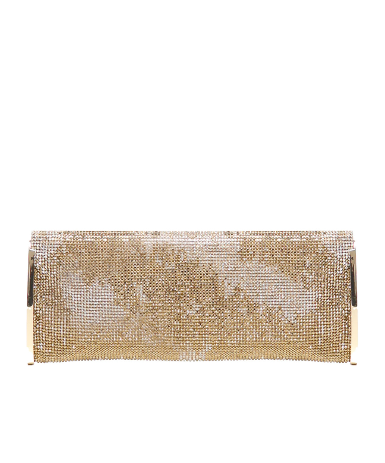 Benedetta Bruzziches Kate Chain-link Clutch Bag In Nude