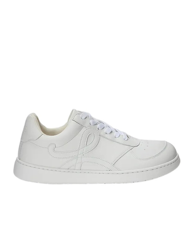 Loewe Jambo Sneakers In Soft Grained Calfskin In White