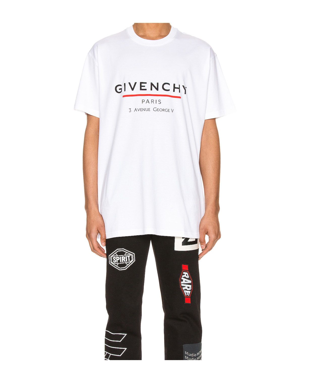 Givenchy Logo Print T-shirt In White
