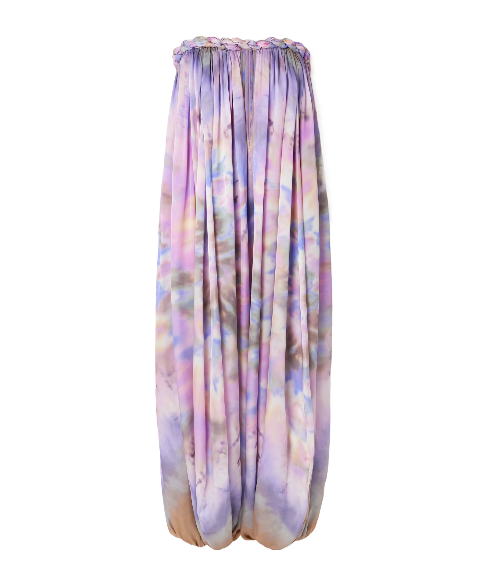 Zimmermann Luna Pleated Print Jumpsuit In Multi