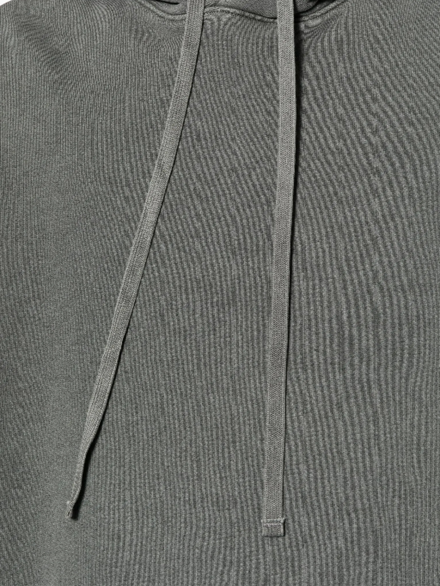 Agolde Drawstring Hoodie In Gray