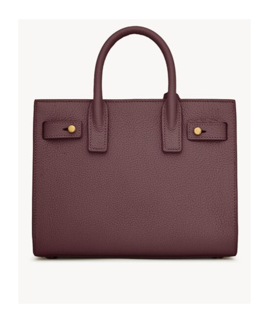 Saint Laurent Sac De Jour Shoulder Bag In Red