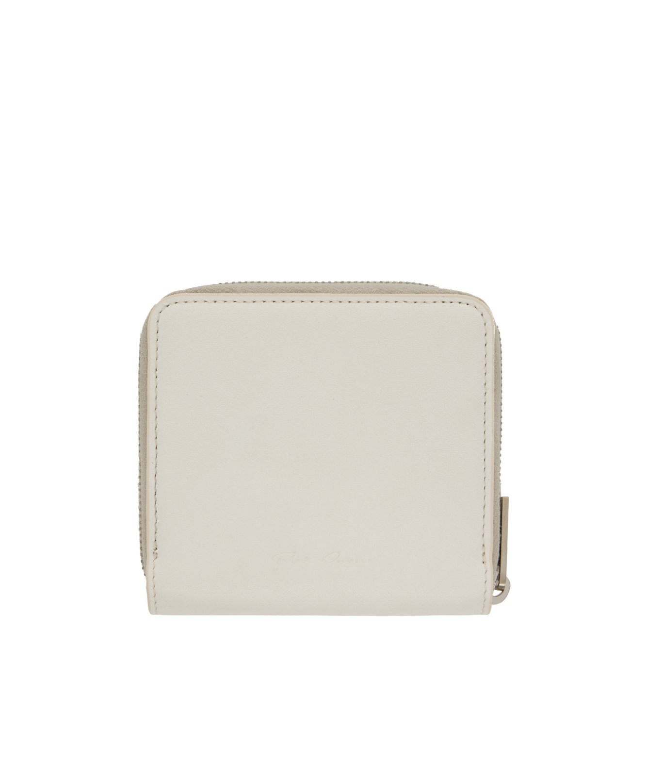 Rick Owens Off-white Concordians Zipped Wallet In Neutral
