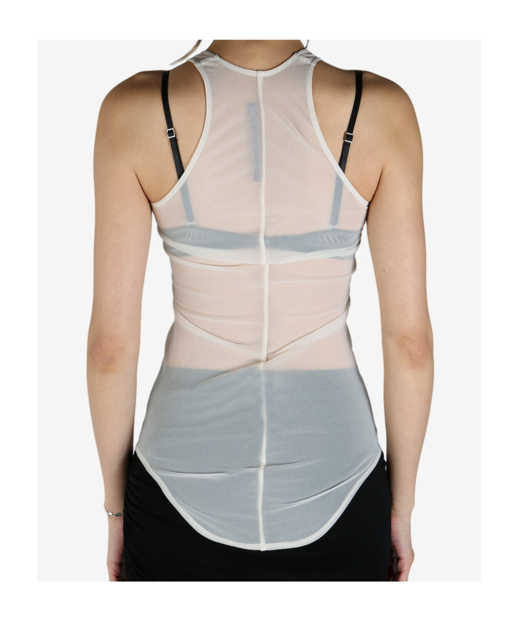 Rick Owens Transparent Tank Top