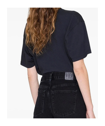 Anine Bing T-shirt Walker Tee California In Blue