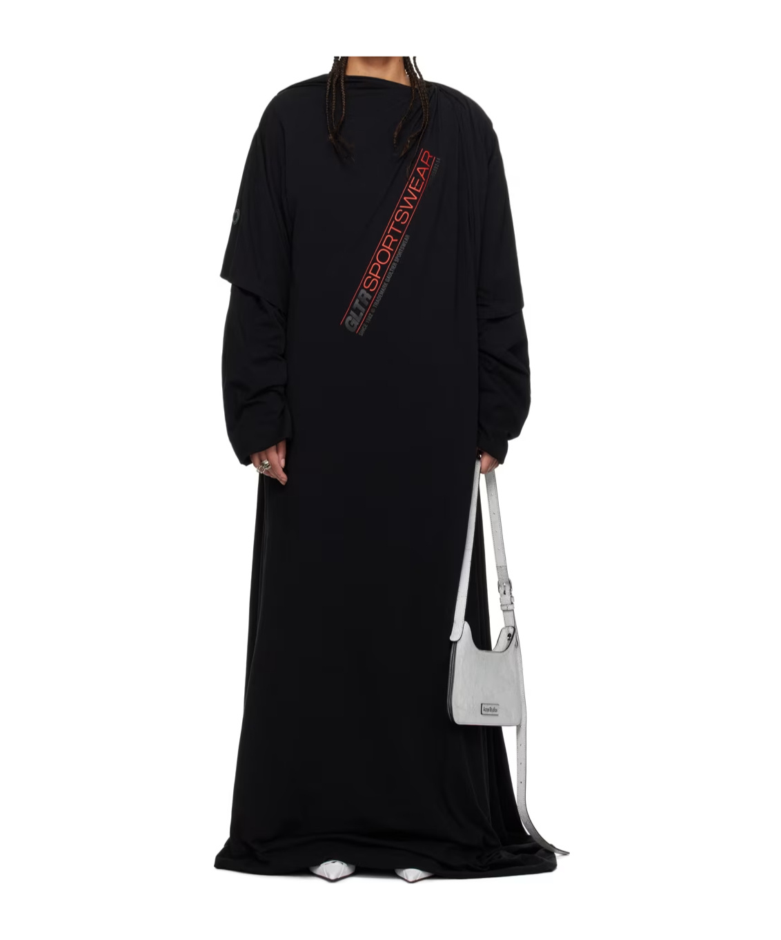 Jean Paul Gaultier Black Shayne Oliver Edition Maxi Dress In Black
