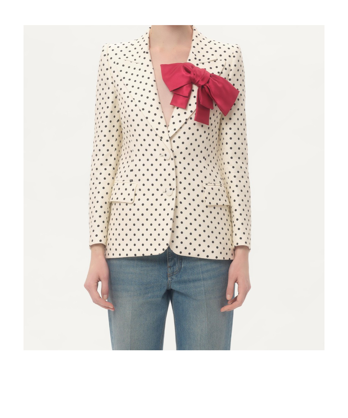 Valentino Women's Supergran Plusdepois Print Jacket In Red