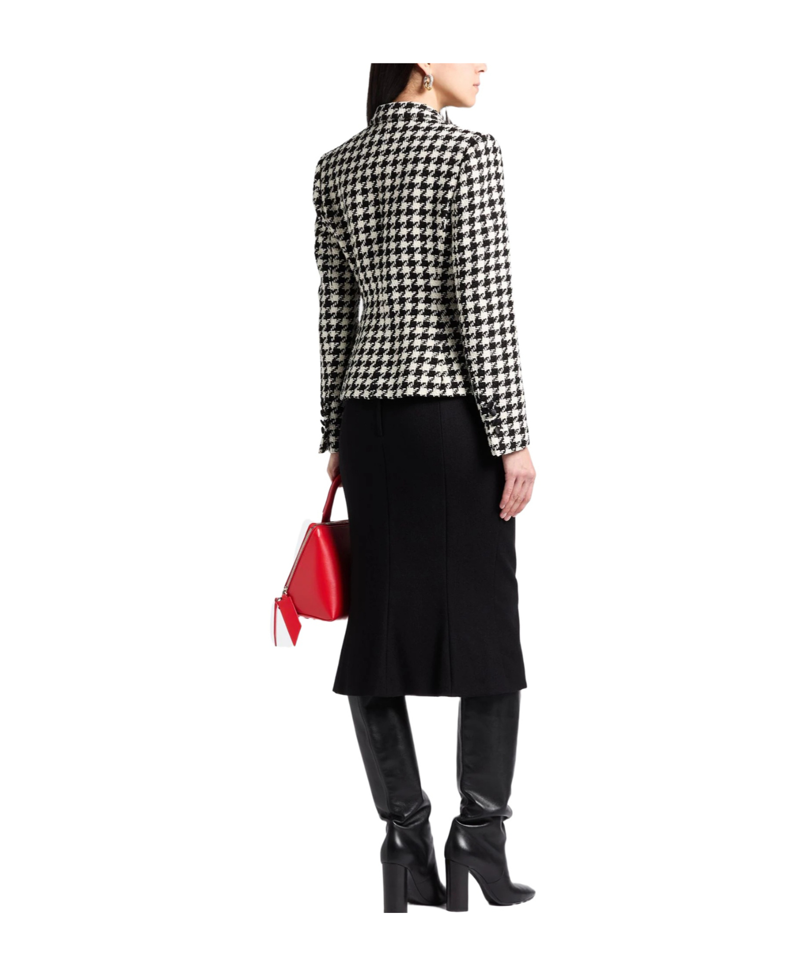 Dolce & Gabbana Double-breasted Blazer In Black
