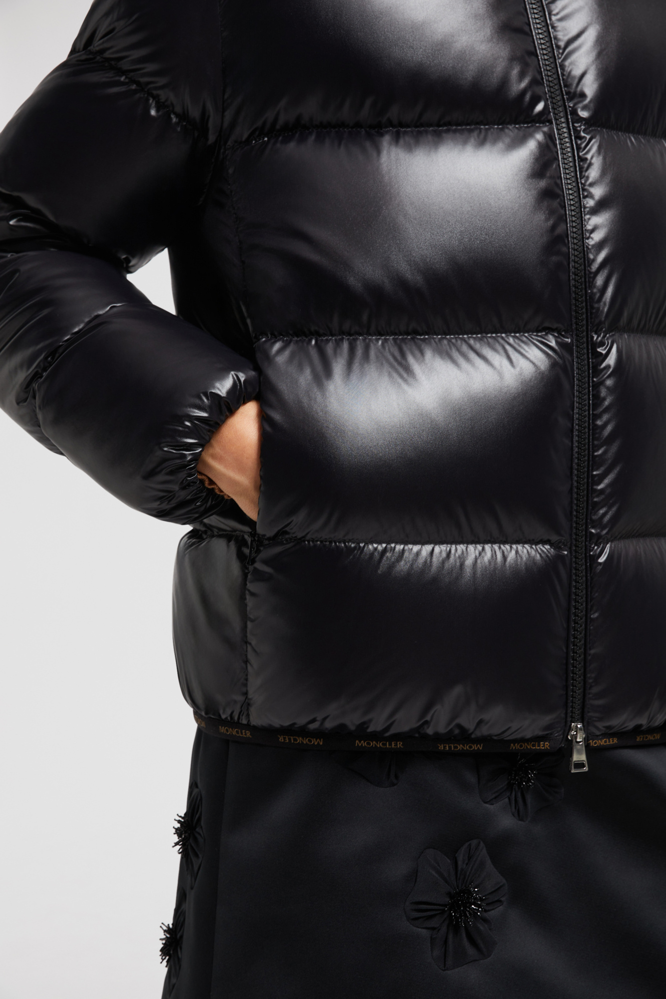 Moncler Coats & Jackets In Black