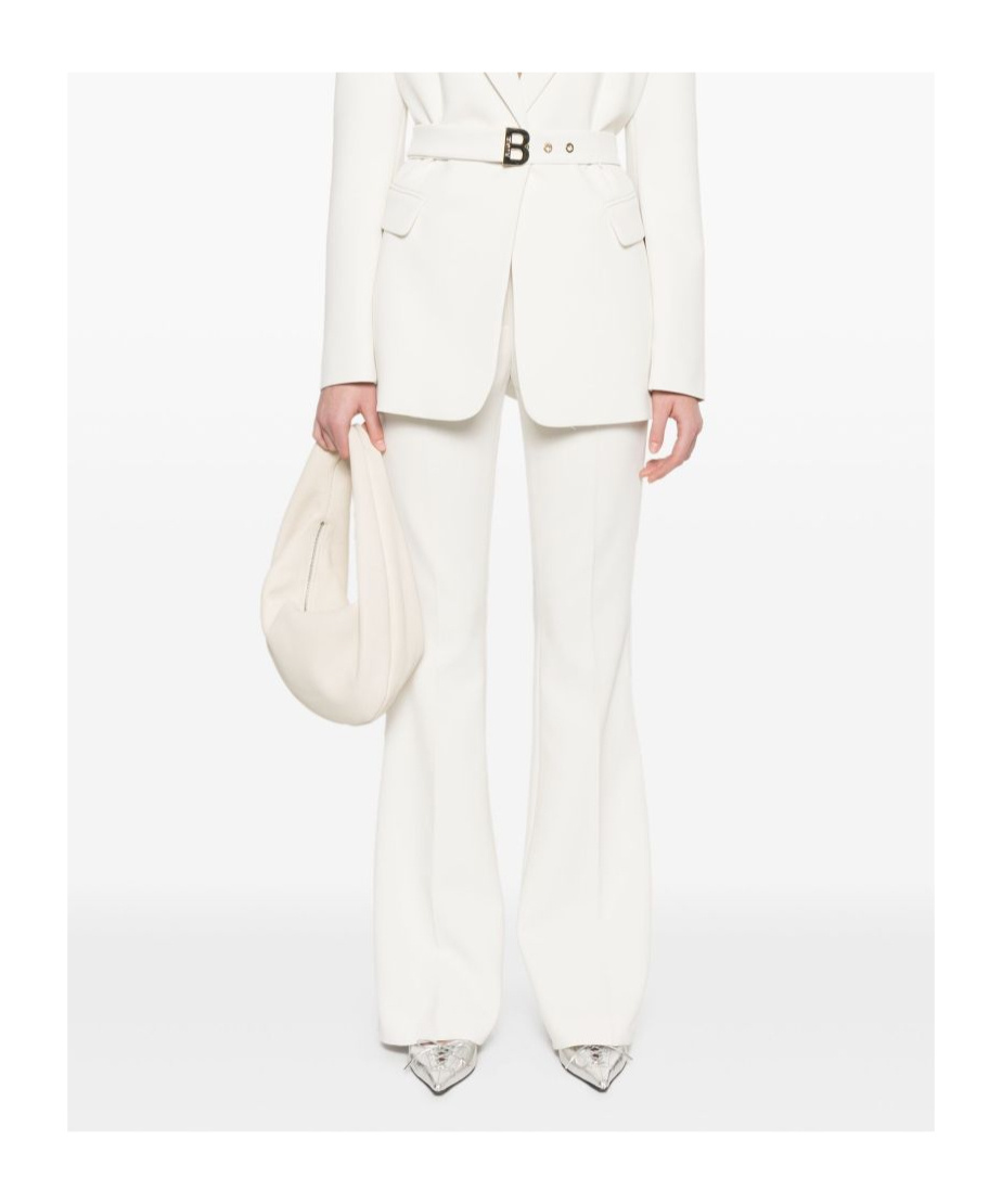 Blugirl Wide Leg Trousers With Button And Zip Fastening