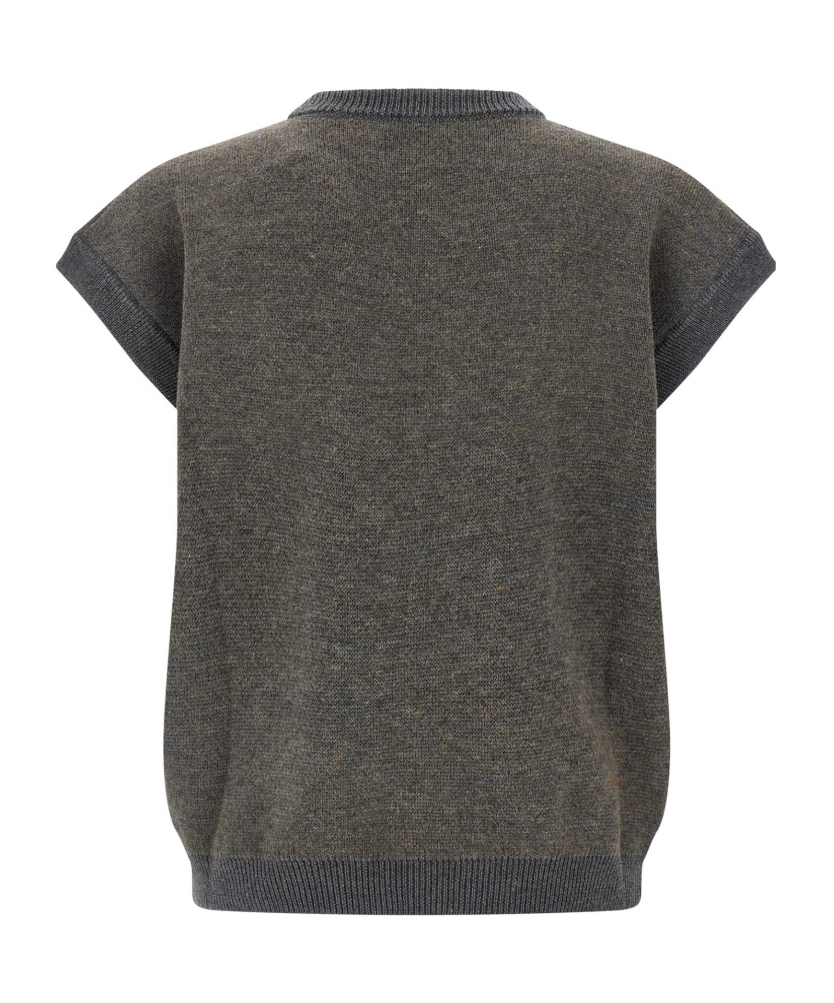 Magliano Teddy Bear V-neck Sweater In Gray