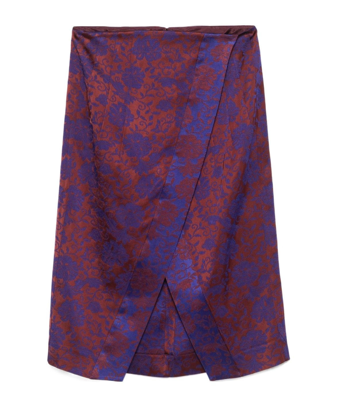 Shop Dries Van Noten Jacquard Midi Skirt