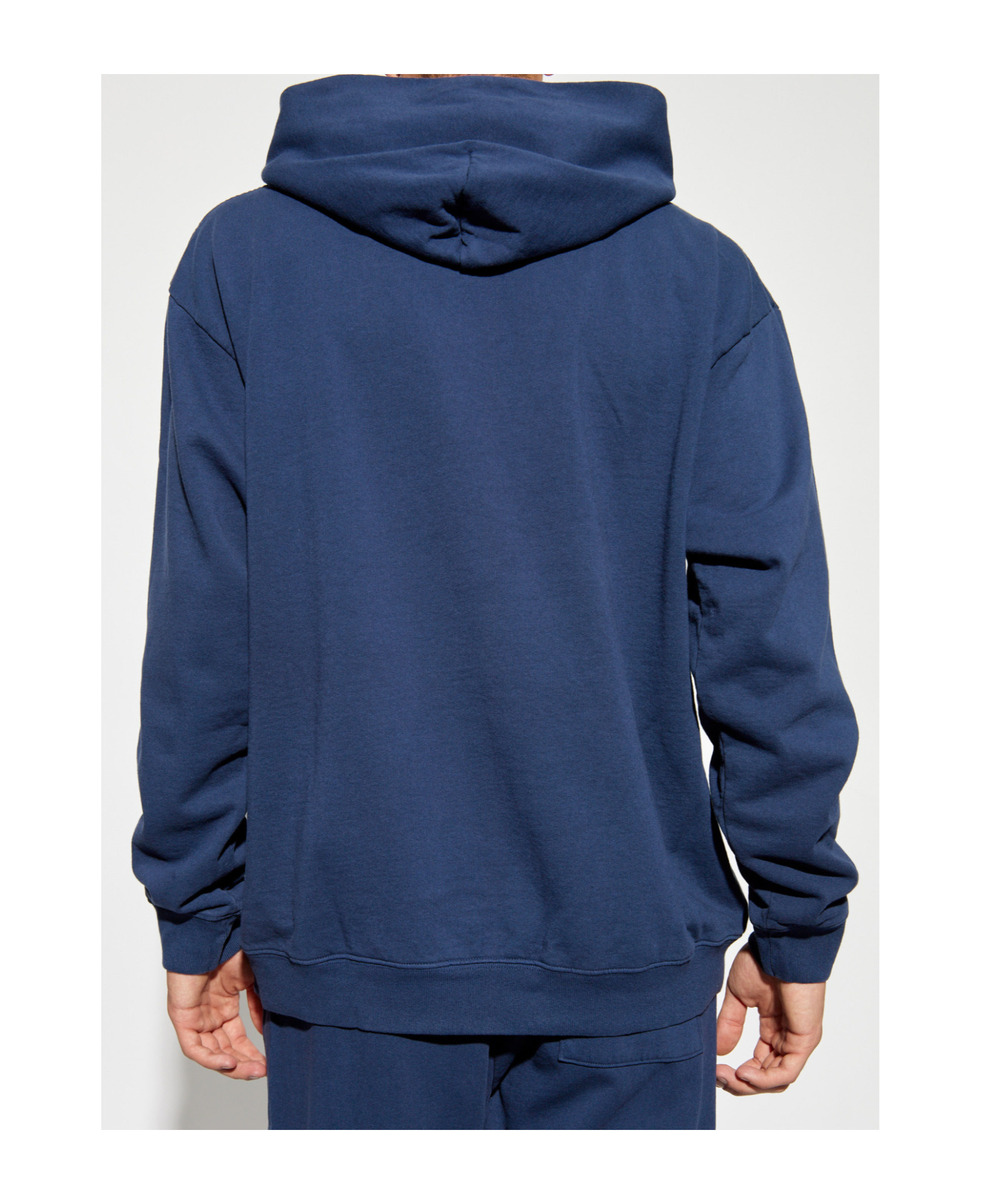 Sporty And Rich Long-sleeved Sweater In Blue