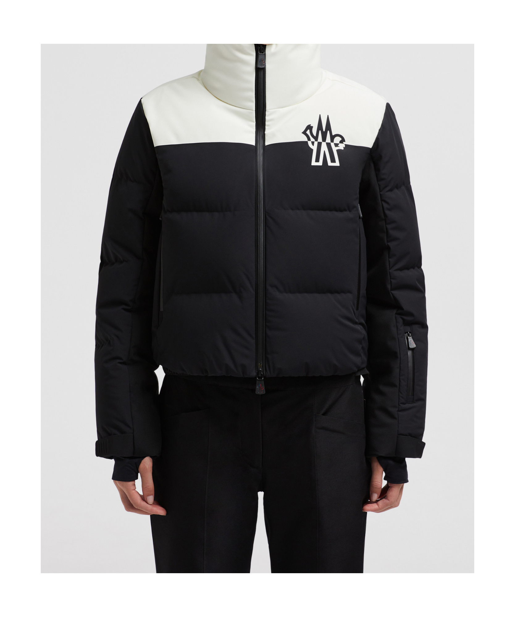 Shop Moncler Stennes Ski Jacket In Black