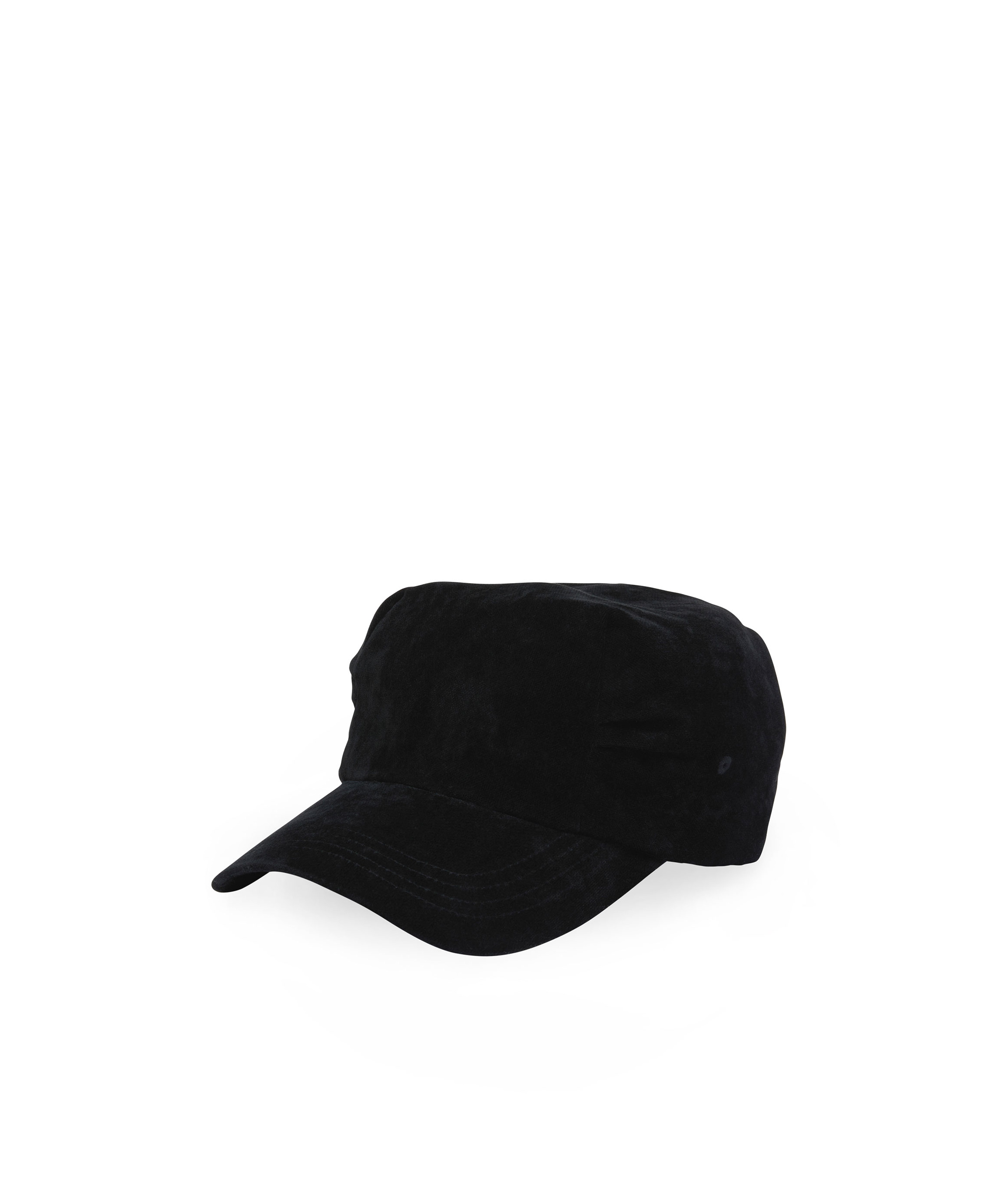 Ader Error Pleated Baseball Cap In Black