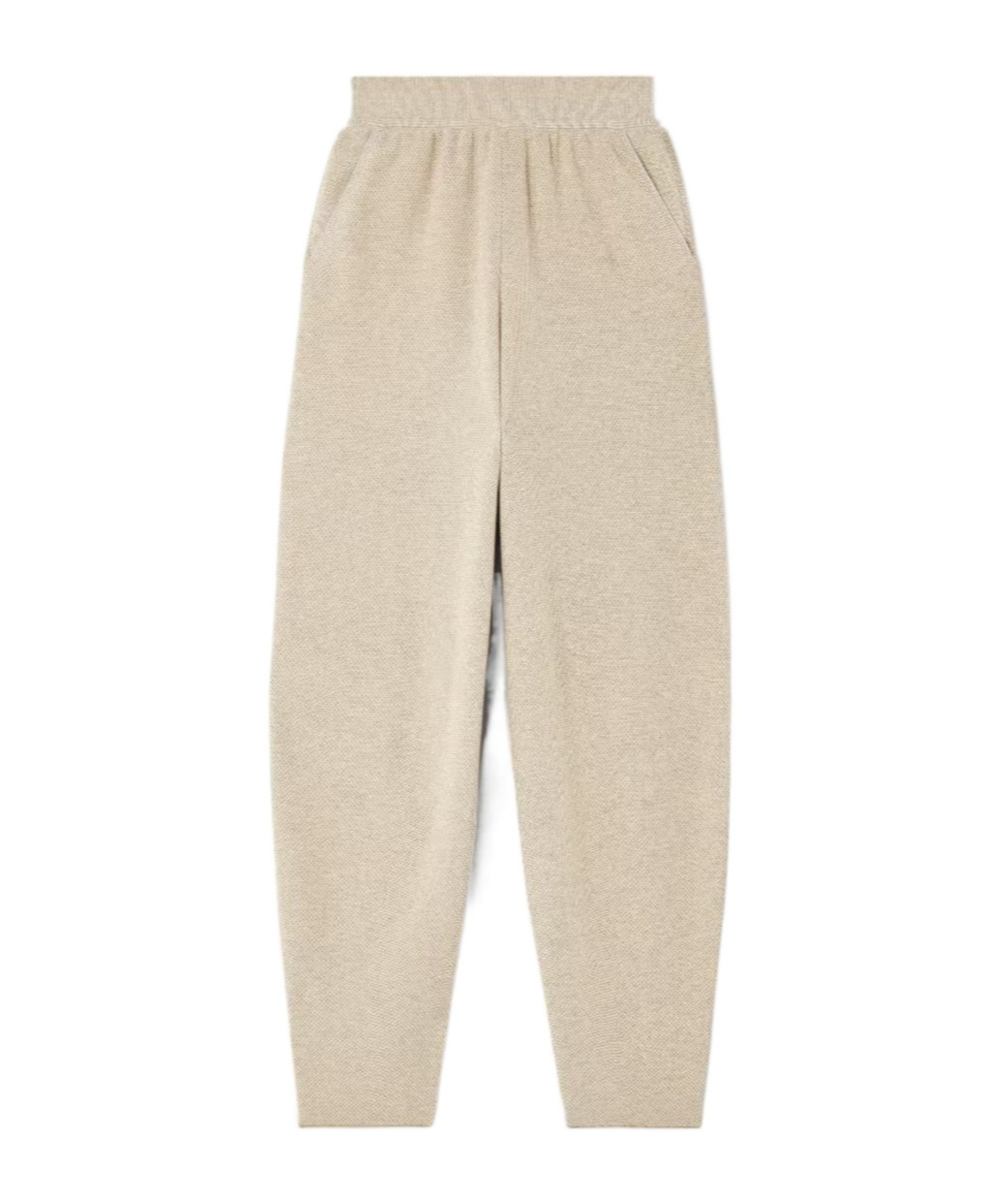 Loro Piana Elastic Waist Casual Pants In Nude
