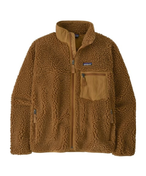 Patagonia Classic Retro-x Recycled Fleece Vest In Brown