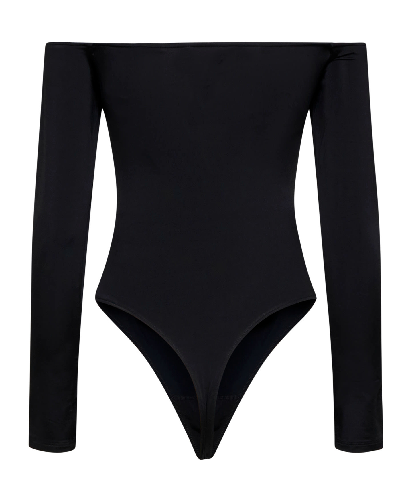Alice And Olivia Anna Bodysuit In Black