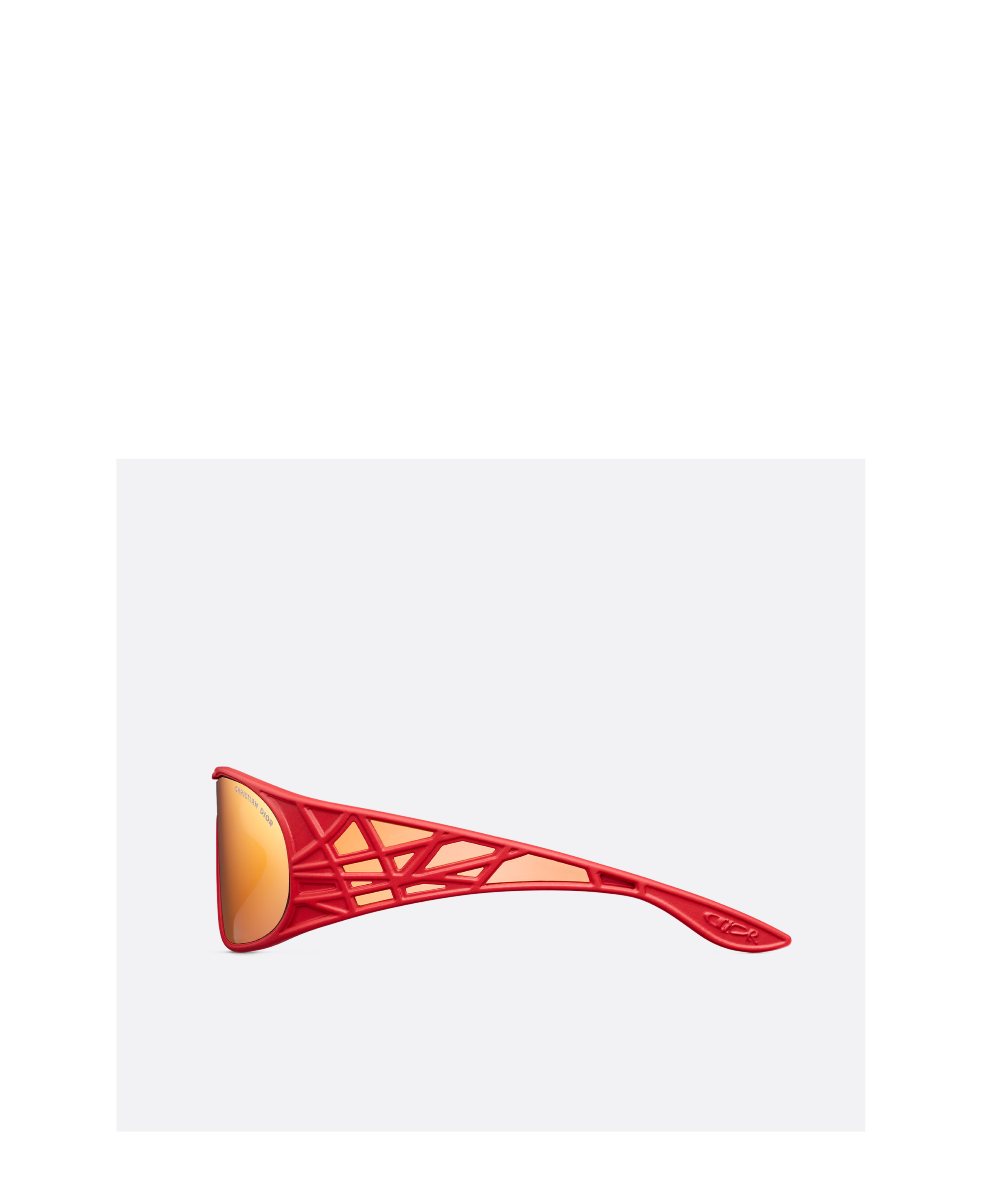 Dior Logo Sunglasses In Red