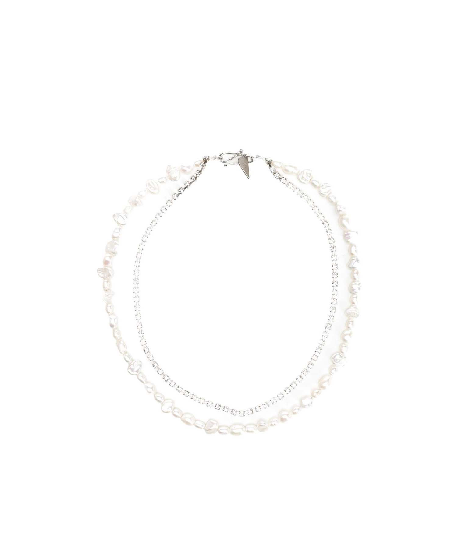 Forte Forte Beads And Crystals Collier In White