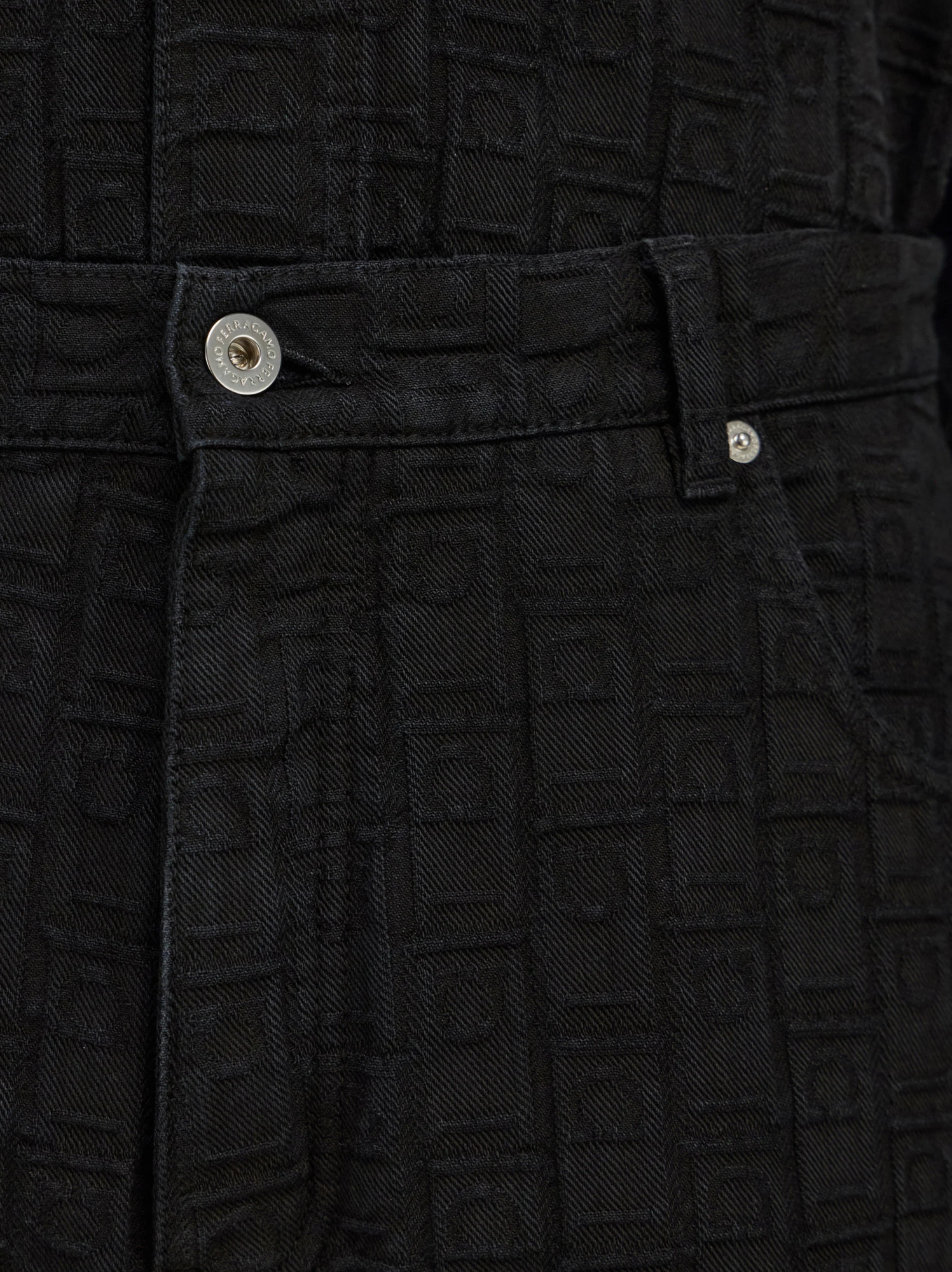 Ferragamo Monogram Five Pocket Trousers