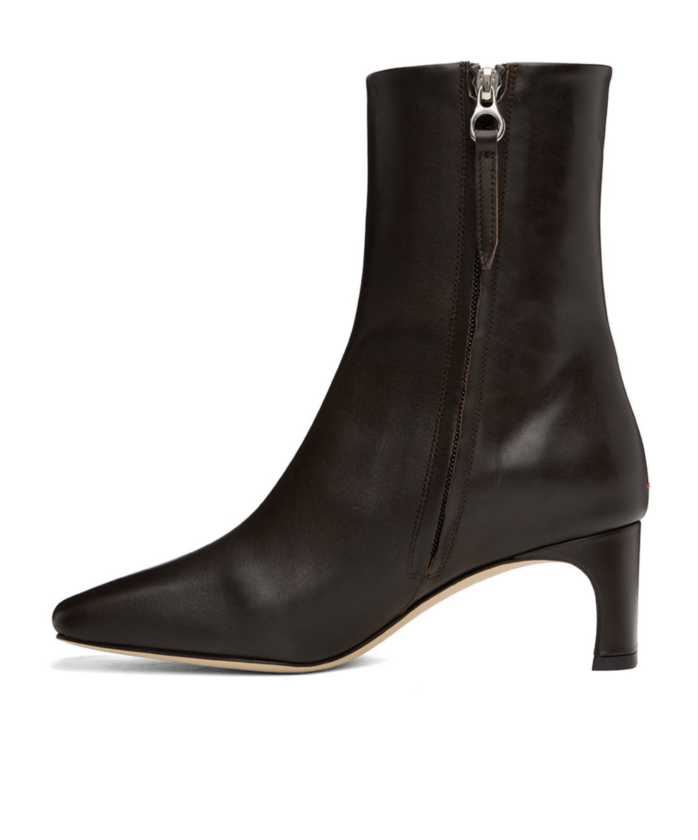 Aeyde Brown Tabitha Ankle Boots In Black