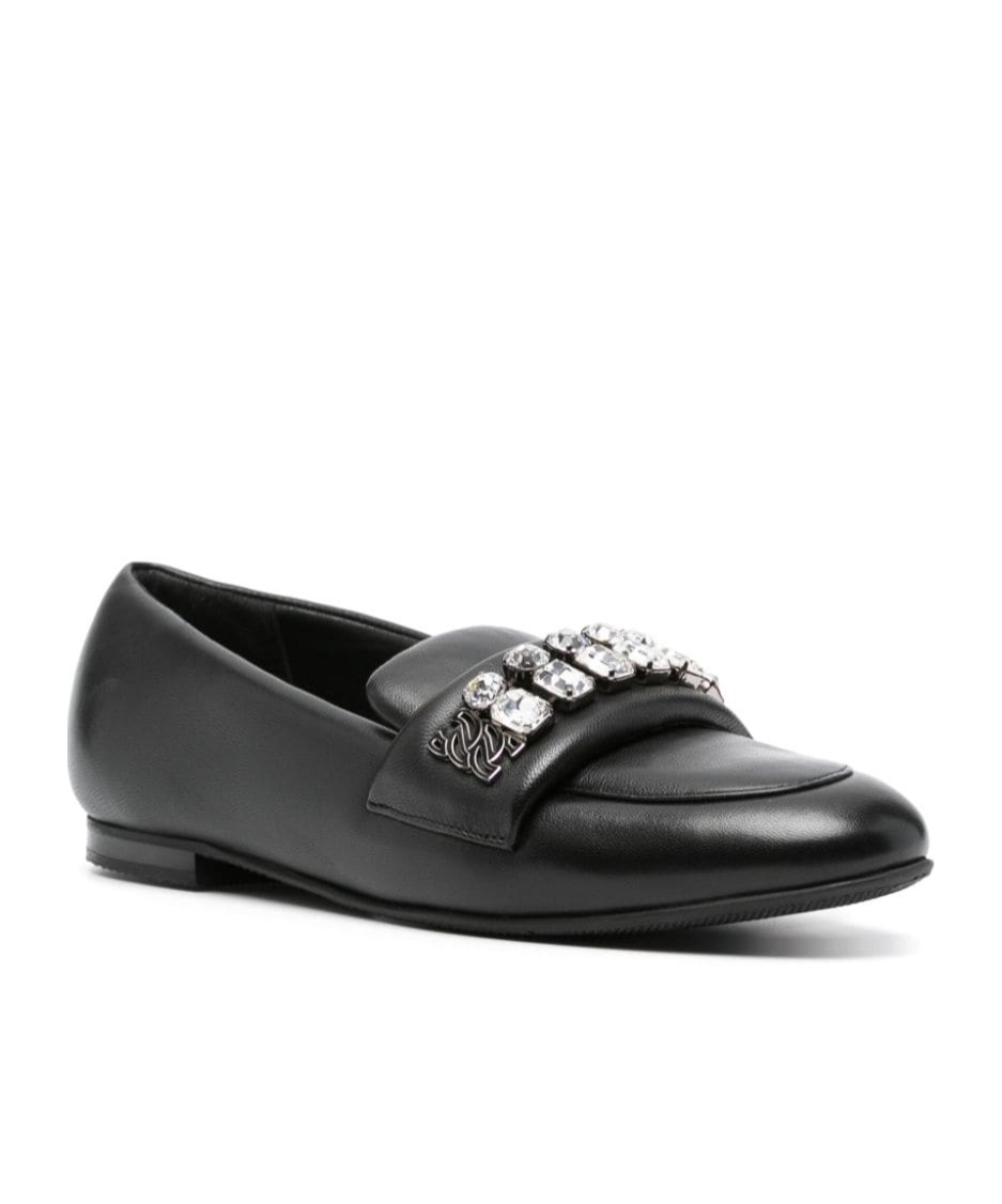Casadei Valsenales Loafers In Black