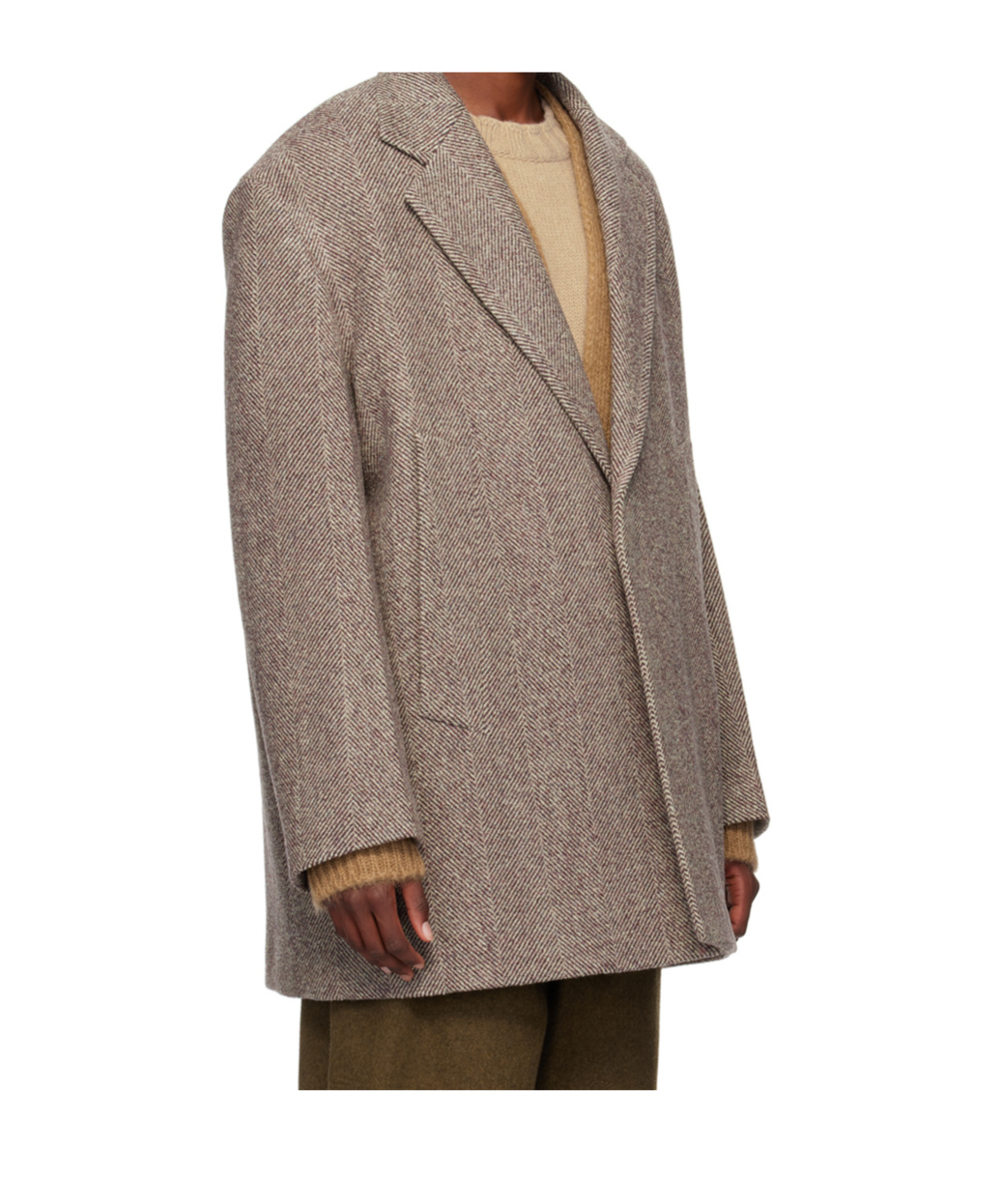 Jil Sander Long-sleeved Giacca Jacket In Gray