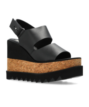 STELLA MCCARTNEY STELLA MCCARTNEY ELYSE ALTER MAT PLATFORM SANDALS