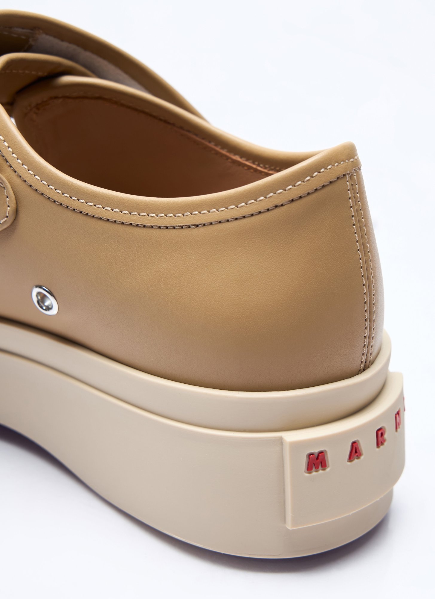 Marni Tan Pablo Mary Jane Ballerina Flats In Nude